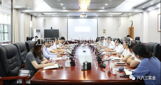 中南大學(xué)、江西師范大學(xué)一行來八六三考察